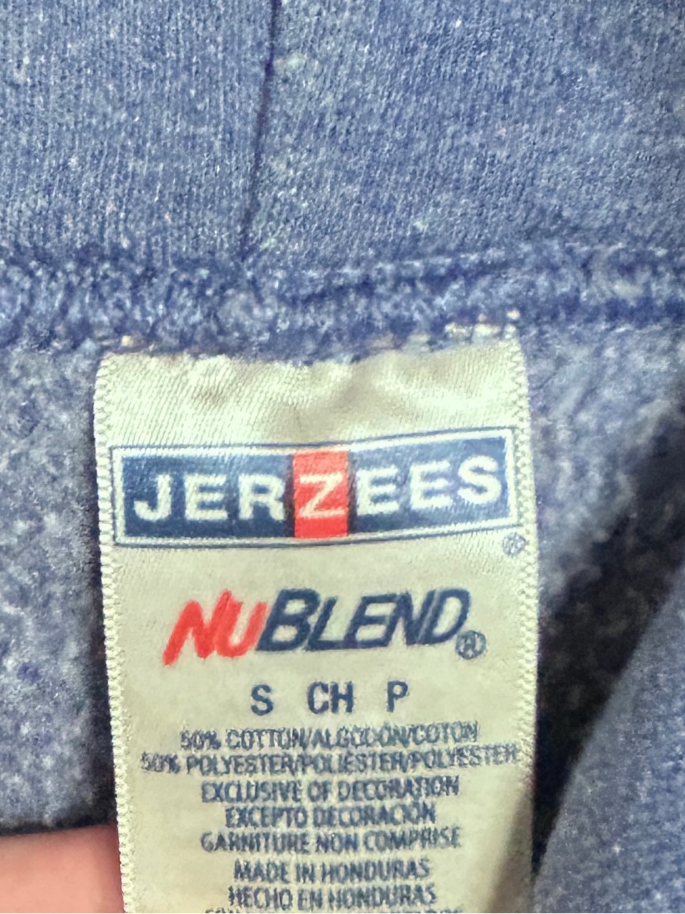 Jerzees University of Toronto Woman’s Small Hoodie Sweatshirt “Stained” 90s Y2K - Picture 12 of 12